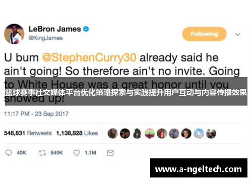 篮球赛事社交媒体平台优化策略探索与实践提升用户互动与内容传播效果